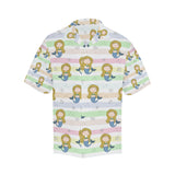 Cute hand drawn mermaid Men's All Over Print Hawaiian Shirt