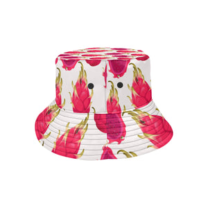 dragon fruits design pattern Unisex Bucket Hat