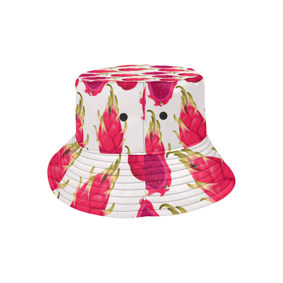 dragon fruits design pattern Unisex Bucket Hat