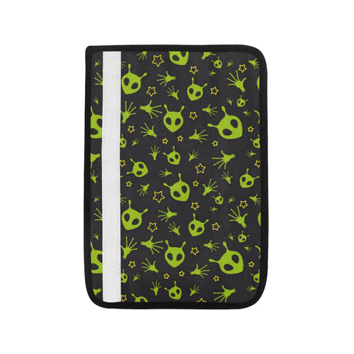 Alien Pattern Print Design 02 Car Seat Belt Cover