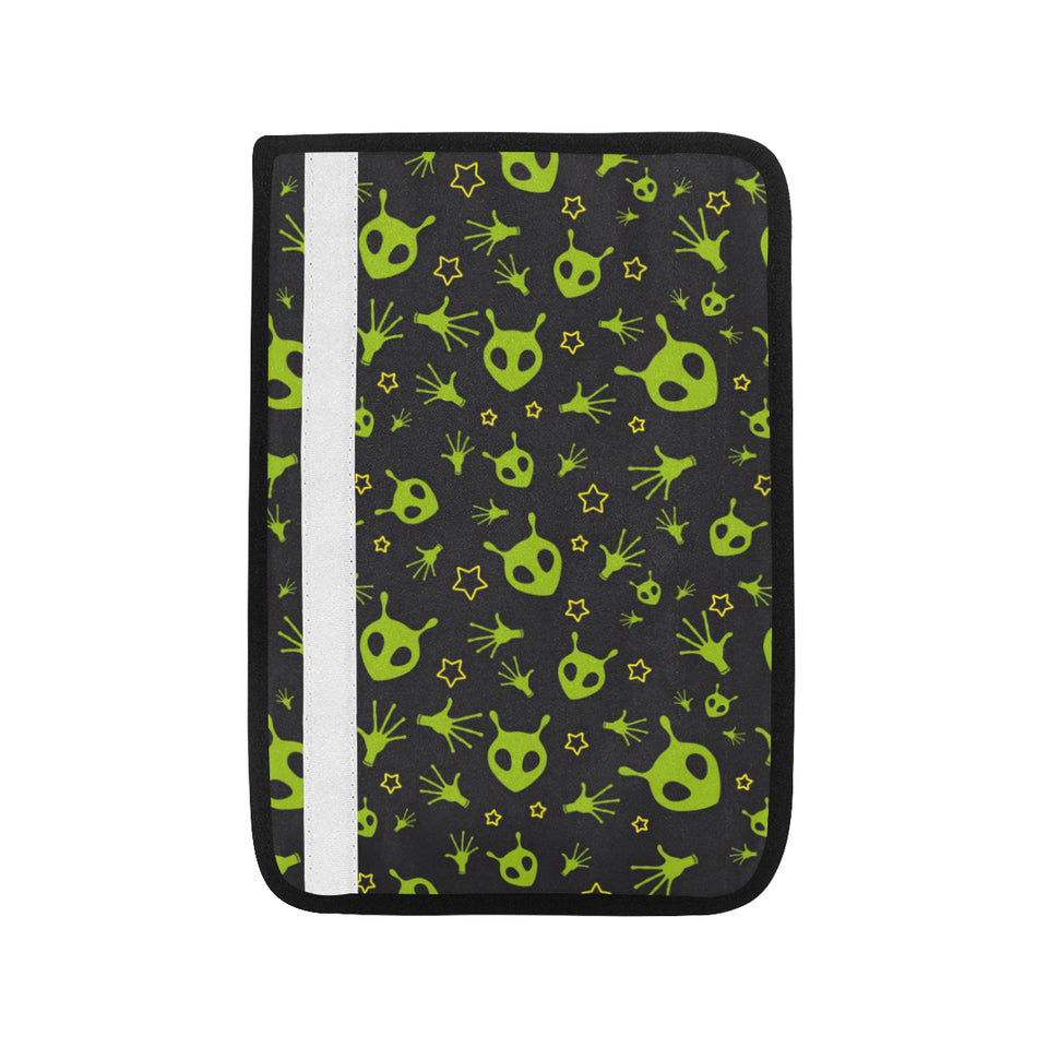 Alien Pattern Print Design 02 Car Seat Belt Cover
