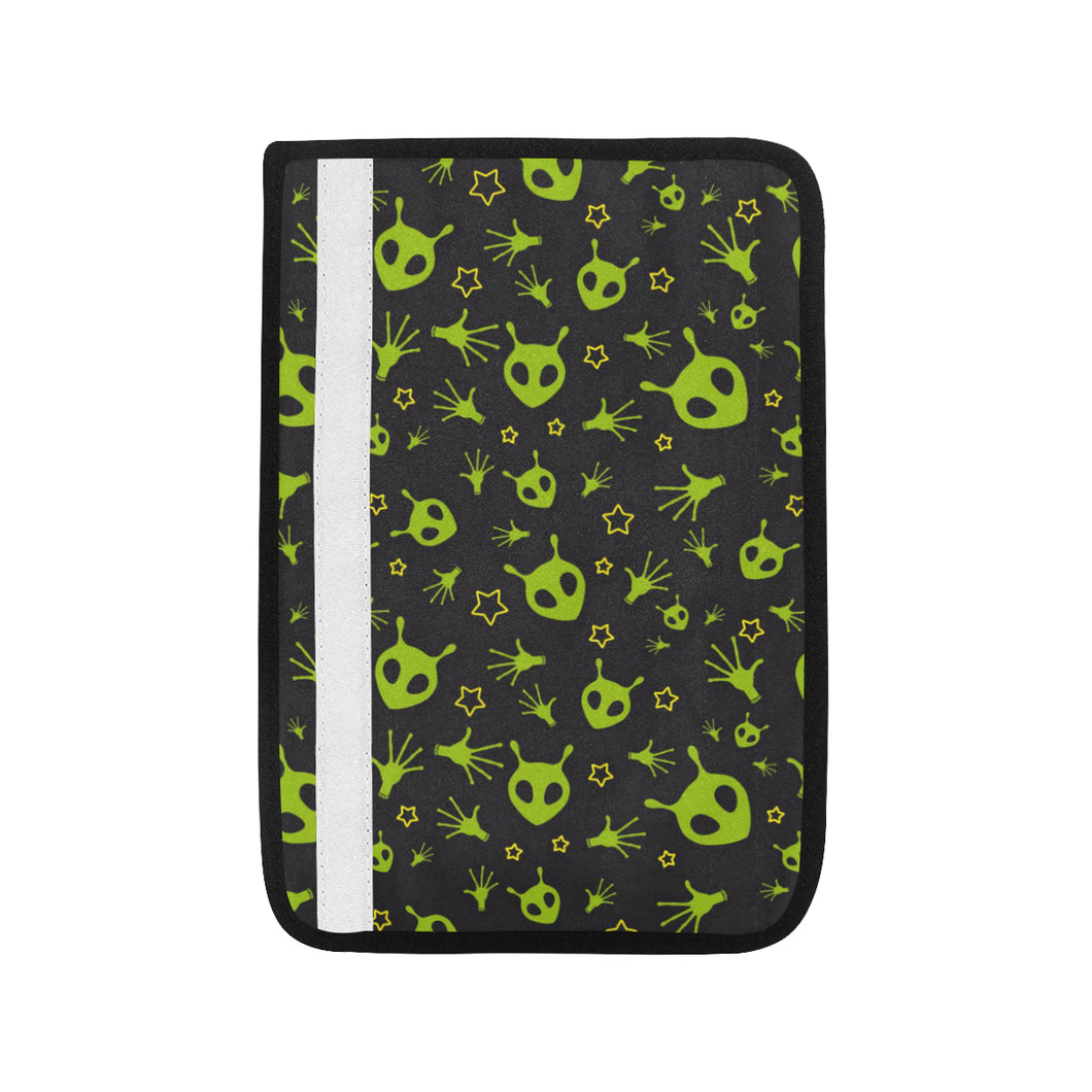 Alien Pattern Print Design 02 Car Seat Belt Cover
