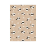 Cute raccoon heart pattern House Flag Garden Flag