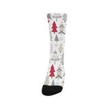 Cute Christmas tree pattern Crew Socks