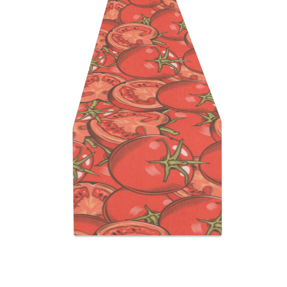 Red Tomato Pattern Table Runner