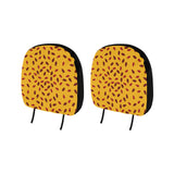 Passion fruit texture Car Headrest Cover