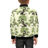 Bonsai pattern Kids' Boys' Girls' Bomber Jacket