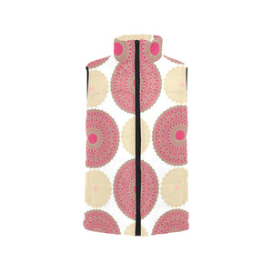 Circle indian pattern Men's Padded Vest