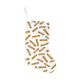 French fries potato pattern Christmas Stocking