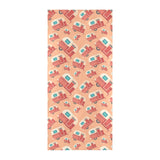 Camper Van Pattern Print Design 03 Beach Towel