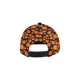 Halloween Pumpkin pattern All Over Print Snapback Cap