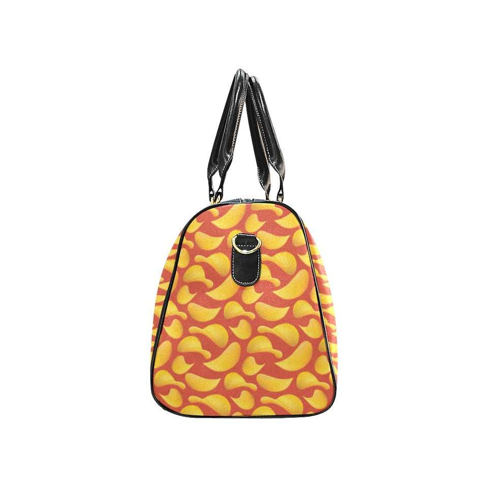 Potato Chips Pattern Print Design 05 Travel Bag
