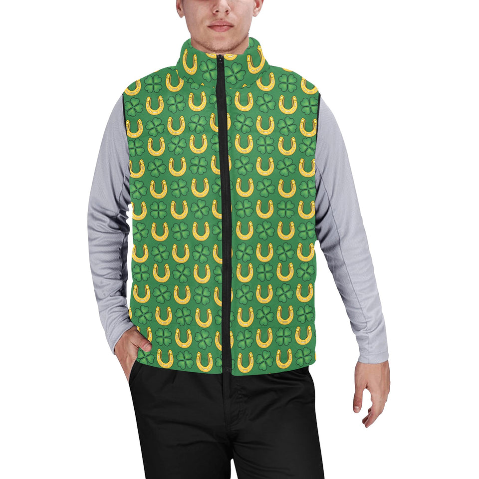 Horseshoes Pattern Print Design 05 Men's Padded Vest