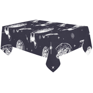 Chihuahua space helmet. astronaut pattern Tablecloth