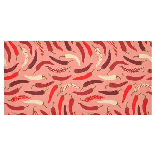 Beautiful Chili peppers pattern Tablecloth