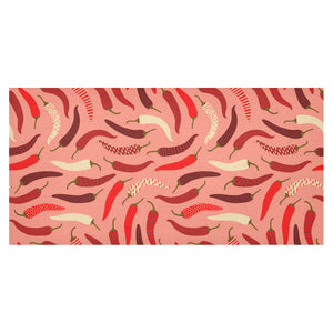 Beautiful Chili peppers pattern Tablecloth