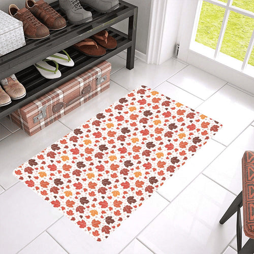 Colorful Maple Leaf pattern Doormat