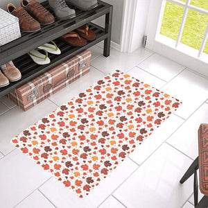 Colorful Maple Leaf pattern Doormat