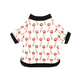 Daruma japanese wooden doll All Over Print Pet Dog Round Neck Fuzzy Shirt