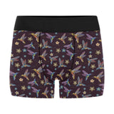 Hummingbird Pattern Print Design 04 Men's All Over Print Boxer Briefs Men's Underwear
