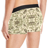Light Green camouflage pattern Men's All Over Print Boxer Briefs Men's Underwear