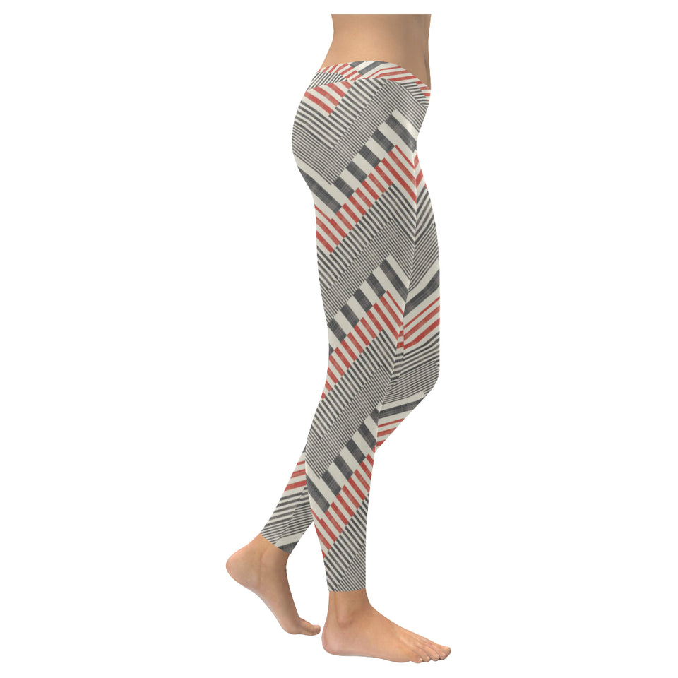 zigzag chevron striped pattern Women's Legging Fulfilled In US