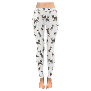 Chihuahua dog pattern Women's Legging Fulfilled In US