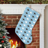 Stingray Pattern Print Design 03 Christmas Stocking