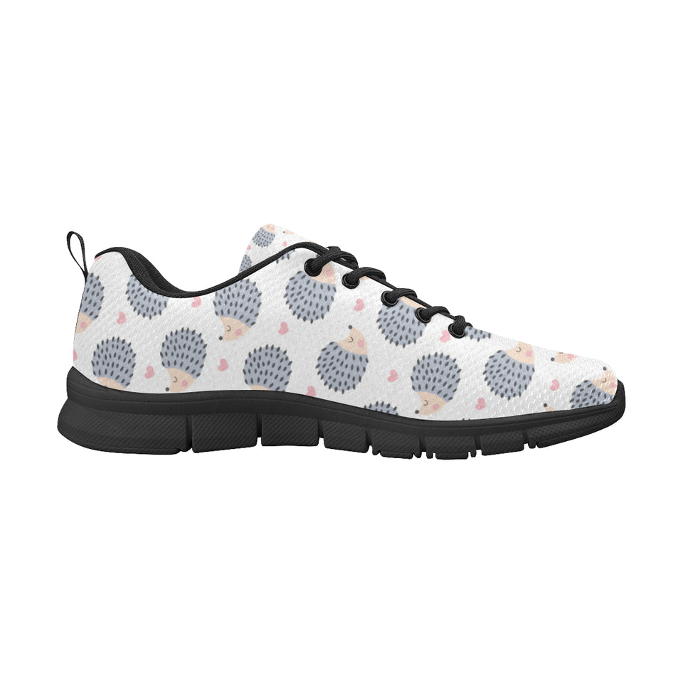 Hedgehog Pattern Print Design 04 Men's Breathable Sneakers ( Model 055)
