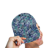 Shell design pattern All Over Print Snapback Cap