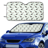 Pelican Pattern Print Design 02 Car Sun Shade