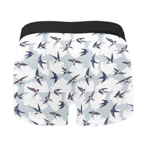 Swallow Pattern Print Design 05 Men's All Over Print Boxer Briefs Men's Underwear