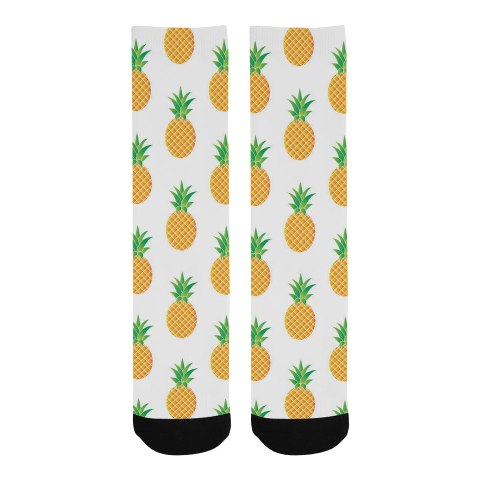Pineapples pattern Crew Socks