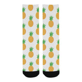 Pineapples pattern Crew Socks