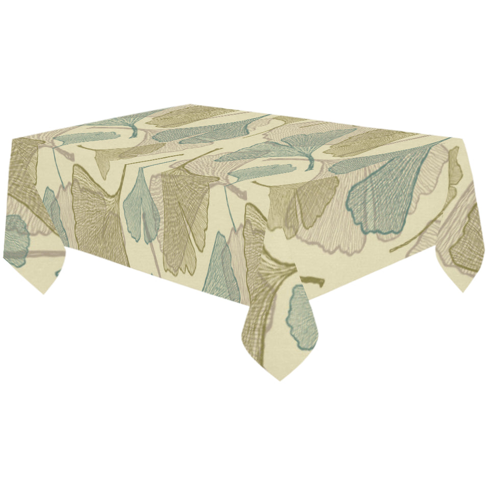 Ginkgo leaves design pattern Tablecloth