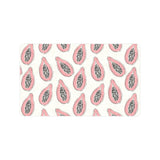 papaya pattern Doormat