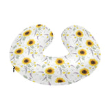 beautiful sunflowers pattern U-Shaped Travel Neck Pillow