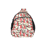 Popcorn Pattern Print Design 05 All Over Print Chest Bag