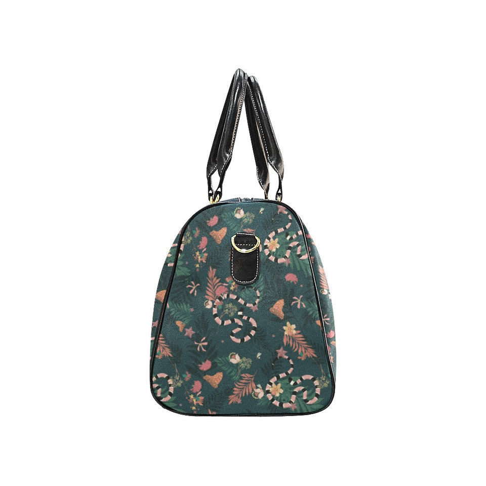 Snake forest pattern Travel Bag