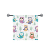 Cute owl pattern Bath Towel