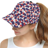 Kangaroo Australian pattern All Over Print Snapback Cap