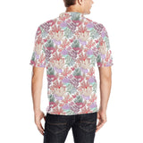 Coral Reef Pattern Print Design 03 Men's All Over Print Polo Shirt