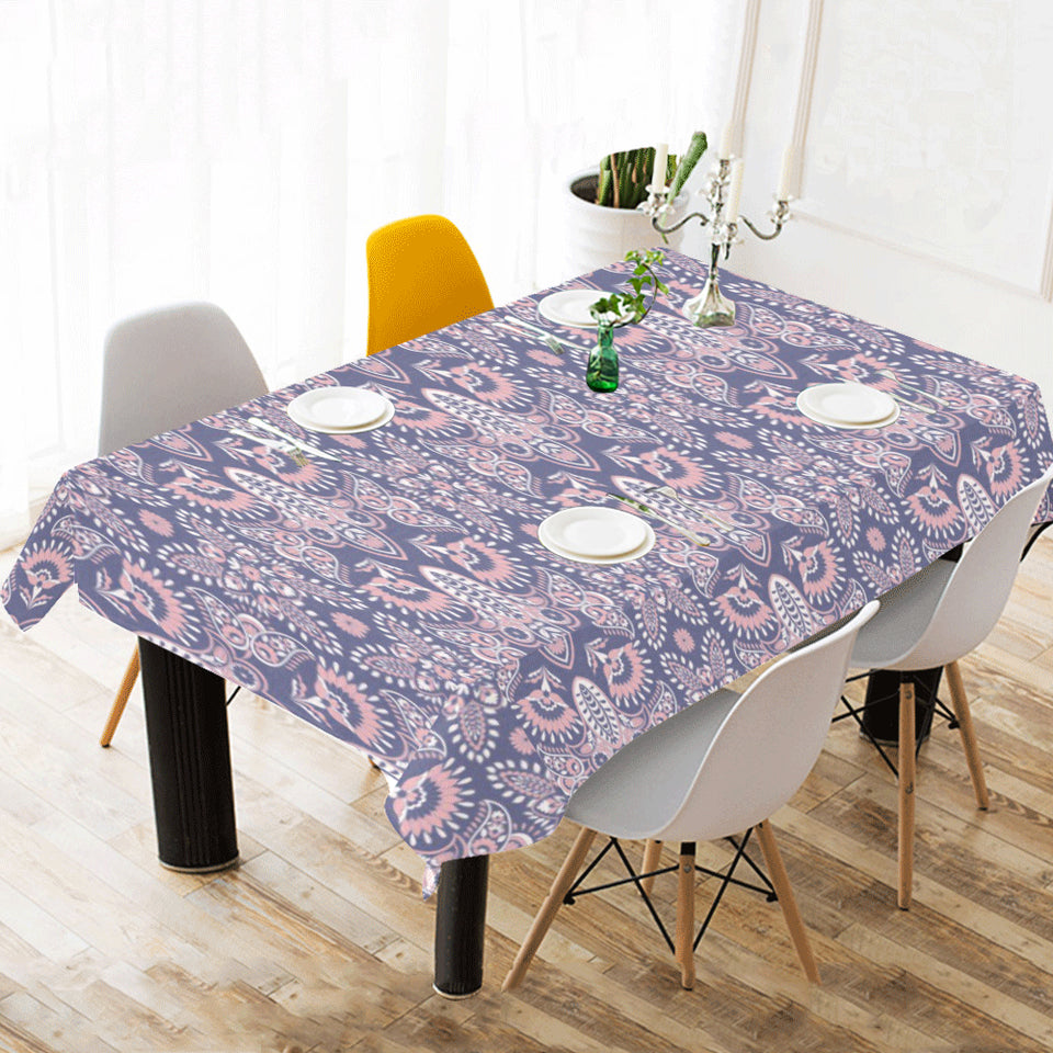 Indian Batik Style pattern Tablecloth
