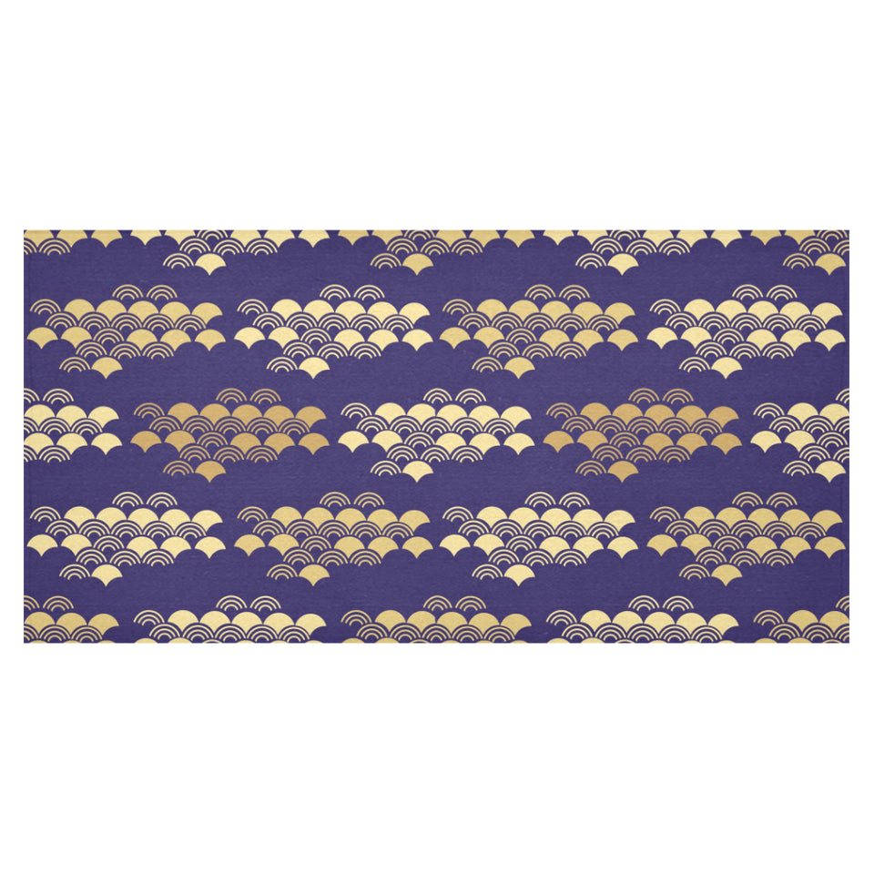Beautiful japanese fan pattern Tablecloth