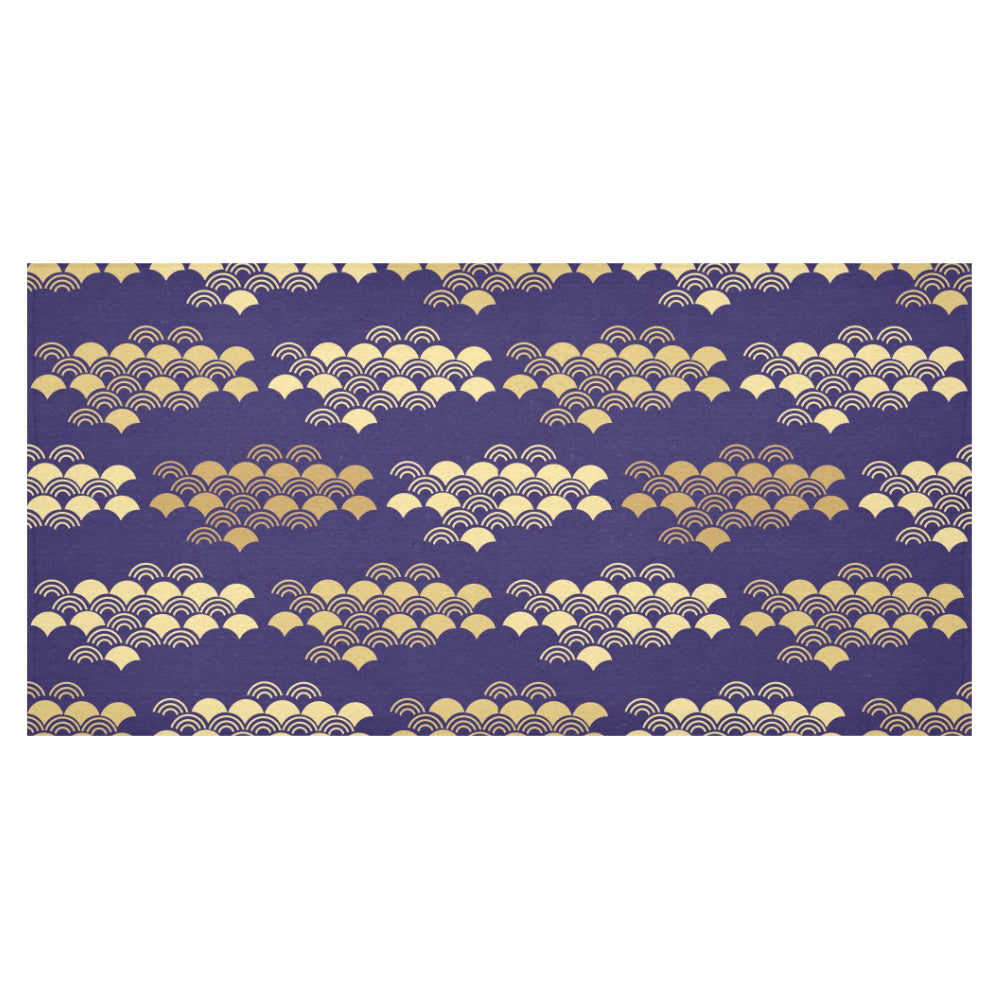 Beautiful japanese fan pattern Tablecloth