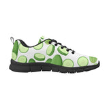 cucumber whole slices pattern Women's Sneaker Shoes