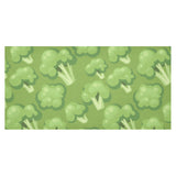 Broccoli pattern green background Tablecloth