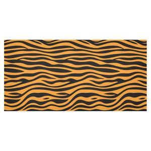 Bengal tigers skin print pattern background Tablecloth