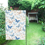 blue butterfly pattern House Flag Garden Flag