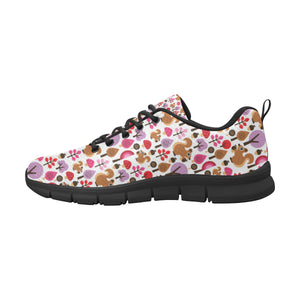 Squirrel Pattern Print Design 02 Women's Sneaker Shoes